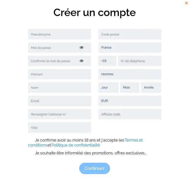 Akkha Casino Registration Process