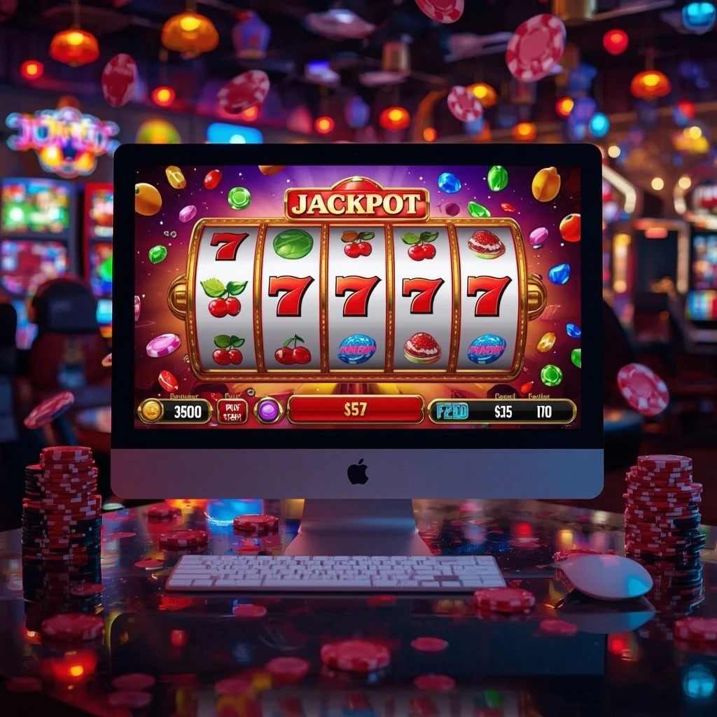 slots on monitor AKKHA CASINO